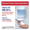 Premium Alcohol Foam Hand Sanitizer, 1 L Bottle, Unscented, 6/Carton