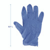 Disposable General-Purpose Nitrile Gloves, Small, Blue, 4 mil, 1,000/Carton