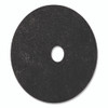 Stripping Pads, 15" Diameter, Black, 5/Carton