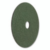 Black Diamond 3000 Grit Diamond Pad, 28" Diameter, Black/Green, 2/Carton