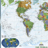 World Decorator Map, Enlarged and Laminated, 73" x 48" World Decorator Map, Enlarged and Laminated, 73" x 48"