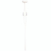 Economy Plastic Dispensing Pump with Senior Rieke Adapter for 5 gal Pails and 38 mm Screwcap for 1 gal Jugs, White