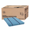 Antimicrobial Foodservice Wipers, 1-Ply, 12 x 21, Blue, 150/Carton