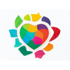 Heart Full of Colors Puzzle Heart Full of Colors Puzzle