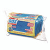 All Surface Scrubber Sponge, 2.5 x 4.5, 0.9" Thick, Dark Blue, 3/Pack, 8 Packs/Carton
