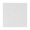 Polishing Floor Pads, 16" Diameter, White, 5/Carton