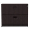 Alera Valencia Series Lateral File, 2 Legal/Letter-Size File Drawers, Espresso, 34" x 22.75" x 29.5"