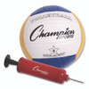 Deluxe Volleyball/Badminton Tournament Set, (4) Rackets/(2) Shuttlecocks/(2) Birdies/Net/Pump/Volleyball