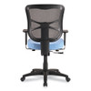 Alera Elusion Series Mesh Mid-Back Swivel/Tilt Chair, Supports Up to 275 lb, 17.9" to 21.8" Seat Height, Light Blue Seat