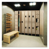 Double-Tier, Three-Column Locker, 36w x 18d x 78h, Two-Tone Tan