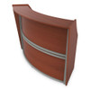 Reception Desk, 72 x 32 x 46, Cherry