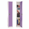 Steel Storage Locker, 1 Compartment, 12 x 12 x 72, Purple