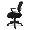 Swivel/Tilt Mesh Mid-Back Task Chair, Supports Up to 250 lb, 17.91" to 21.45" Seat Height, Black