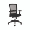 Quip Ergonomic Mesh Back Swivel Task Chair, Supports Up to 300 lb, Black Seat, Carbon Back, Black Base