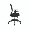 Quip Ergonomic Mesh Back Swivel Task Chair, Supports Up to 300 lb, Black Seat, Carbon Back, Black Base