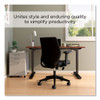 Alera Wessex Ergonomic Fabric Task Chair, Supports Up to 275 lb, 17.13 to 20.83 Seat Height, Black Seat/Back, Black Base