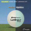 Rhino Skin Luminous Dodgeball Set, 6.3" Diameter, 6/Set