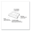 F1 Shallow Trays with Antimicrobial Protection for Storage Frames and Trolleys, 1.85 gal, 12.28 x 16.81 x 3.25, Kiwi, 8/Pack