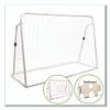 3-in-1 Soccer Training Goal, 6 ft  x 4 ft, 1.25" dia Frame