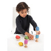 Rainbow Wooden Eggs - Set of 7 Colors Rainbow Wooden Eggs - Set of 7 Colors
