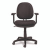 Alera Interval Series Swivel/Tilt Task Chair, Supports Up to 275 lb, 18.42" to 23.46" Seat Height, Black