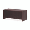 Alera Valencia Series Straight Front Desk Shell, 65" x 29.5" x 29.63", Mahogany
