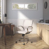 Alera Siskin Fabric Managers Chair, Supports Up to 275 lb, 16.93 to 20.67 Seat Height, Gray Seat, Gray Back, Chrome Base
