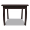 Laminate Occasional Table, Square, 24w x 24d x 20h, Mahogany