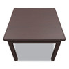 Laminate Occasional Table, Square, 24w x 24d x 20h, Mahogany