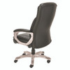 Alera Veon Series Executive High-Back Bonded Leather Chair, Supports Up to 275 lb, Black Seat/Back, Graphite Base