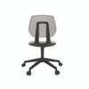 Commute Task Chair, Supports Up to 275 lbs, 18.25" to 22.25" Seat Height, Gray Seat, Gray Back, Black Base