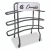 3-Tier Pro Basketball Rack, Metal, 220 lb Capacity, 8 x 60 x 48, Silver