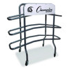 3-Tier Pro Basketball Rack, Metal, 220 lb Capacity, 8 x 60 x 48, Silver