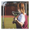 Lacrosse Ball Rebounder, 80" x 3 ft, 1.25" dia Frame