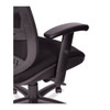 Alera Eon Series Multifunction Mid-Back Cushioned Mesh Chair, Supports Up to 275 lb, 18.11" to 21.37" Seat Height, Black