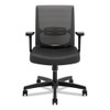 Convergence Mid-Back Task Chair, Swivel-Tilt, Supports Up to 275 lb, 15.75" to 20.13" Seat Height, Black