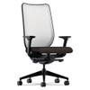 Nucleus Series Work Chair, ilira-Stretch M4 Back, Supports 300 lb, 17" to 21.5" Seat, Espresso Seat, Fog Back, Black Base Nucleus Series Work Chair, ilira-Stretch M4 Back, Supports 300 lb, 17" to 21.5" Seat, Espresso Seat, Fog Back, Black Base