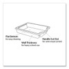 F1 Shallow Trays for Gratnells Storage Frames and Trolleys, 1.85 gal Capacity, 12.28" x 16.81" x 3.25", Royal Blue, 8/Pack