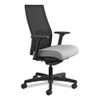 Ignition 2.0 4-Way Stretch Mid-Back Mesh Task Chair, Adjustable Lumbar Support, Frost Seat, Black Back/Base