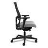 Ignition 2.0 4-Way Stretch Mid-Back Mesh Task Chair, Adjustable Lumbar Support, Frost Seat, Black Back/Base
