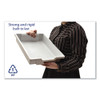 F1 Shallow Trays for Gratnells Storage Frames and Trolleys, 1.85 gal Capacity, 12.28" x 16.81" x 3.25", Light Gray, 8/Pack
