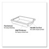 F1 Shallow Trays for Gratnells Storage Frames and Trolleys, 1.85 gal Capacity, 12.28" x 16.81" x 3.25", Flame Red, 8/Pack
