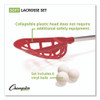 Soft Lacrosse Set, 6 Balls/12 Sticks