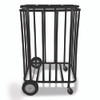 Compact Lockable Ball Locker, Metal, 176 lb Capacity, 22 x 28 x 43, Black
