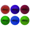 Rhino Skin Thermo Grip Dodgeball Set, 6.3" Diameter, Assorted Colors, 6/Set