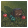 Deluxe Bocce Tournament Set, 4.25" dia Balls, Assorted Colors
