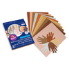 Shades of Me Construction Paper, Medium Weight, 5 Assorted Skin Tone Colors, 12" x 18", 50 Sheets Per Pack, 5 Packs