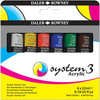 System3 Acrylic Paint Starter Set, Assorted Colors, 22ml, 6 Pieces