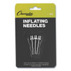 Nickel-Plated Inflating Needles for Electric Inflating Pump, 3/Pack