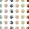 Everyone is Welcome Helping Hands Mini Stickers, 378 Per Pack, 6 Packs